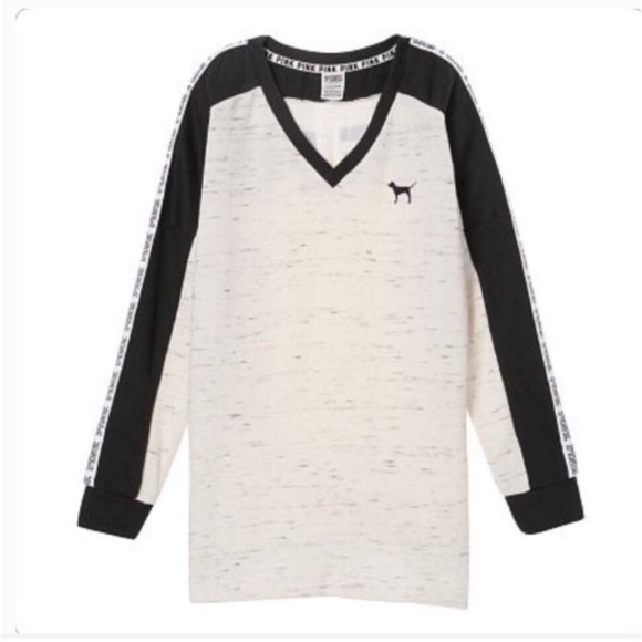 VS PINK Varsity Crew Pullover - Picture 5 of 5